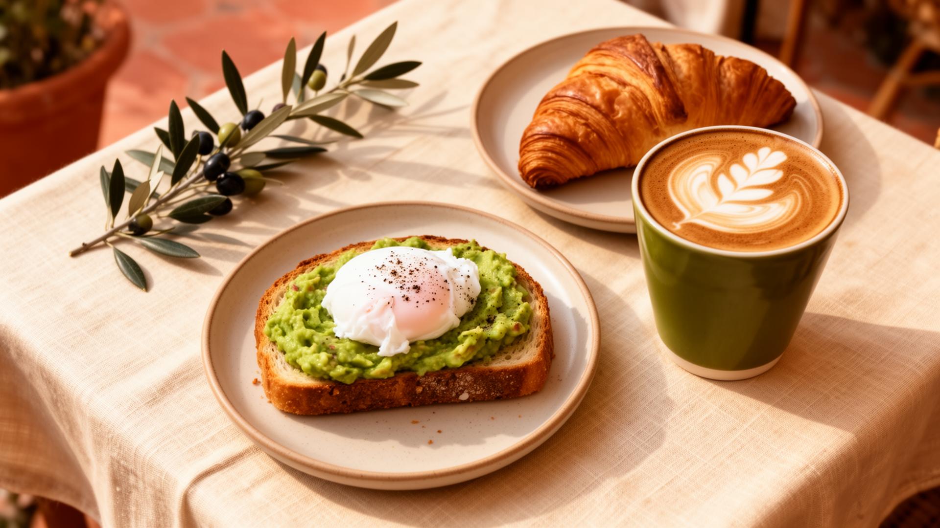 Mediterraner Brunch im Café Olive